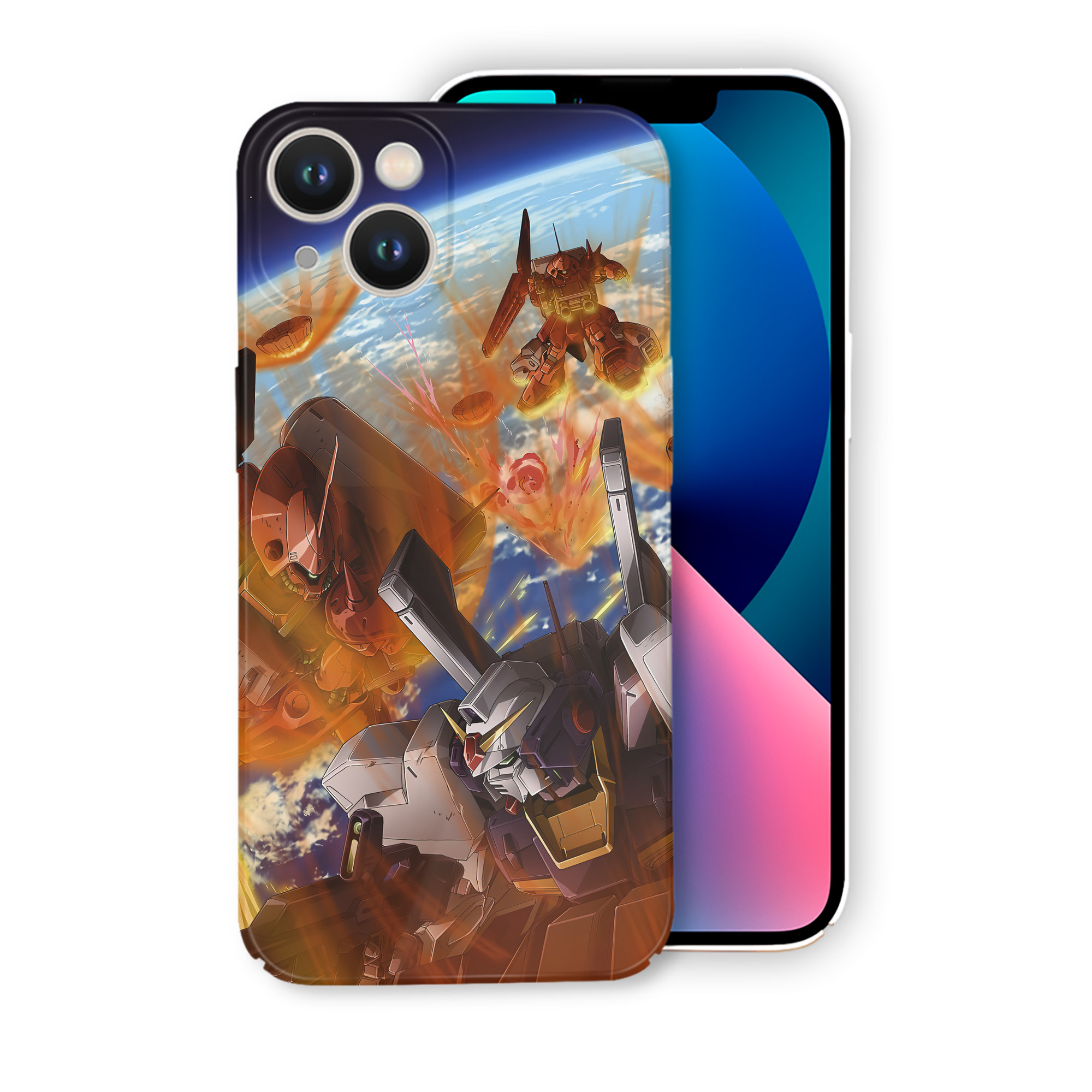 （画像用） 機動戦士ガンダム Mobile Suit Gundam 【iPhone 14シリーズ対応】ハードケース